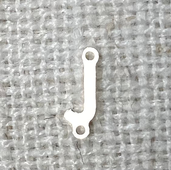 Silver Letter Sideways connectors Mini
