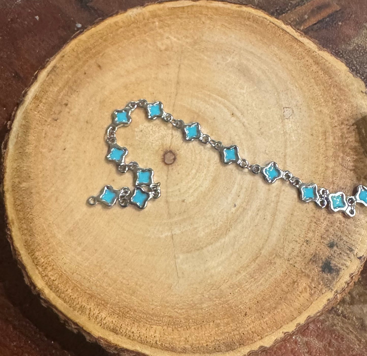 Chain, SSteel, Blue Clover , Stainless Steel