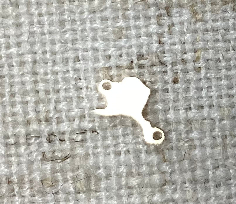 Alaska State Connector Regular Gold Filled Double