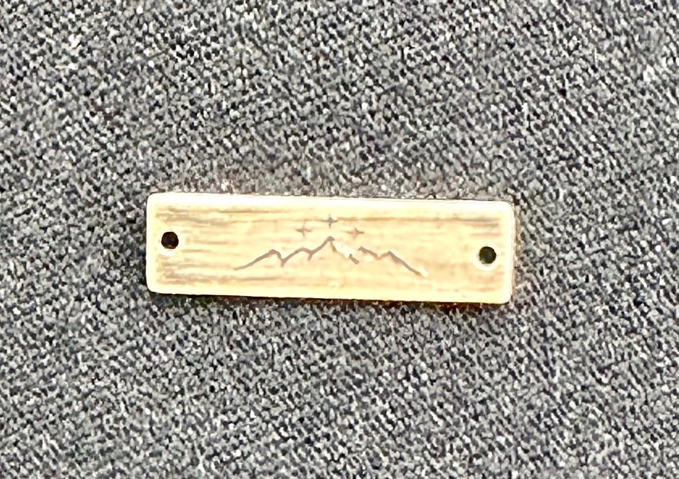 Custom Gold Bar, worthy, be still velaris, mountain