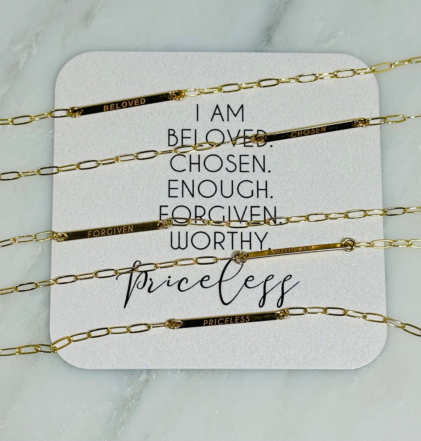 Priceless "Beloved" Gold Limited Edition without Charm