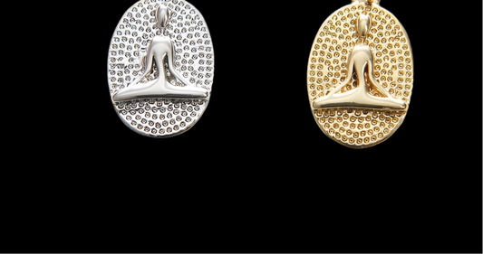 Yoga Charm silver