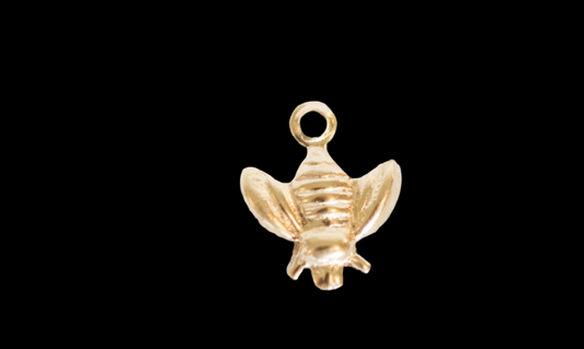 Gold filled bee charm