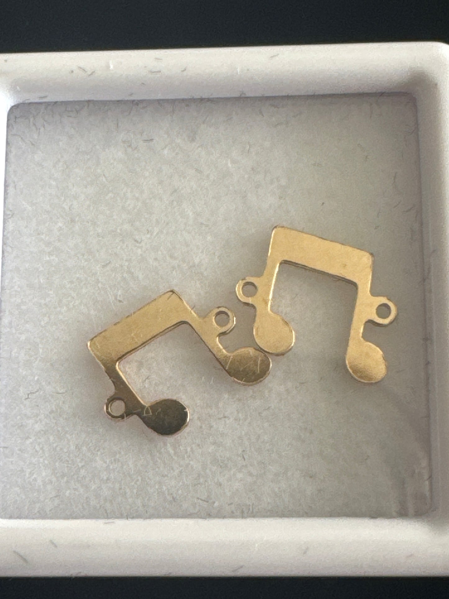 Connector, Music Note, 14K GF