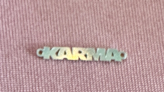 Karma  Sterling Silver