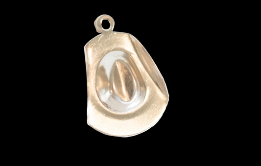 Gold filled cowboy hat