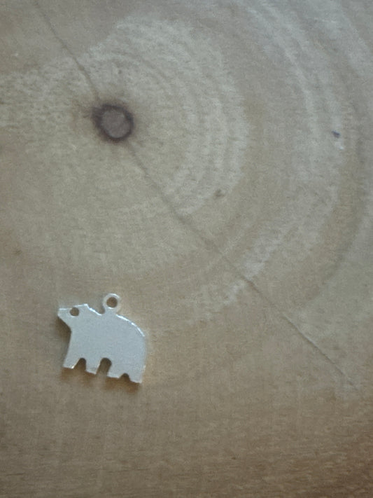 Bear connector silver mini