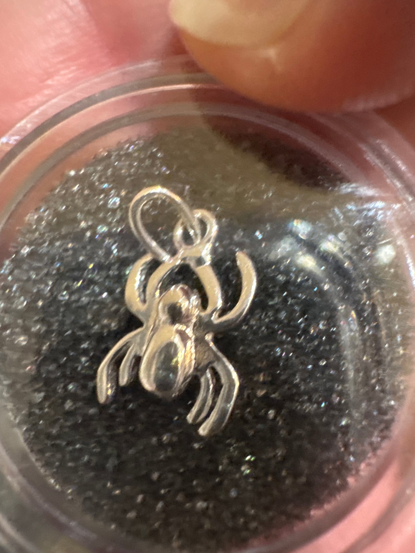 Spider Silver pendant