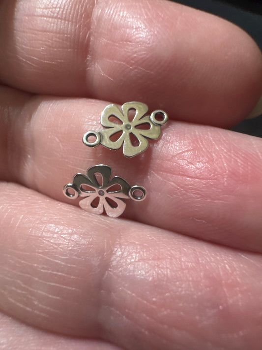 Aloha hawaii Flower Connector Gold