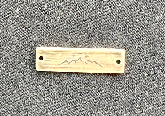 Custom Gold Bar, worthy, be still velaris, mountain