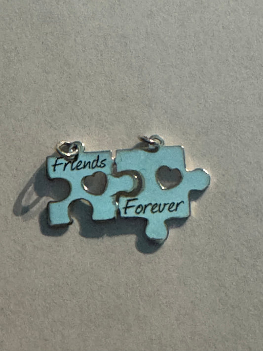 Friends Forever puzzle charms