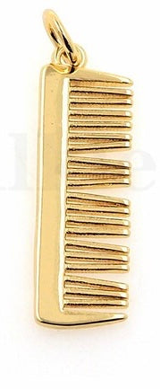 Comb Gold Pendant