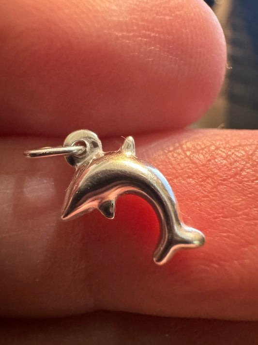 Dolphin Charm Silver