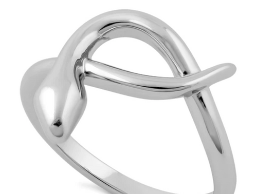 Sterling Silver Serpent Ring-6